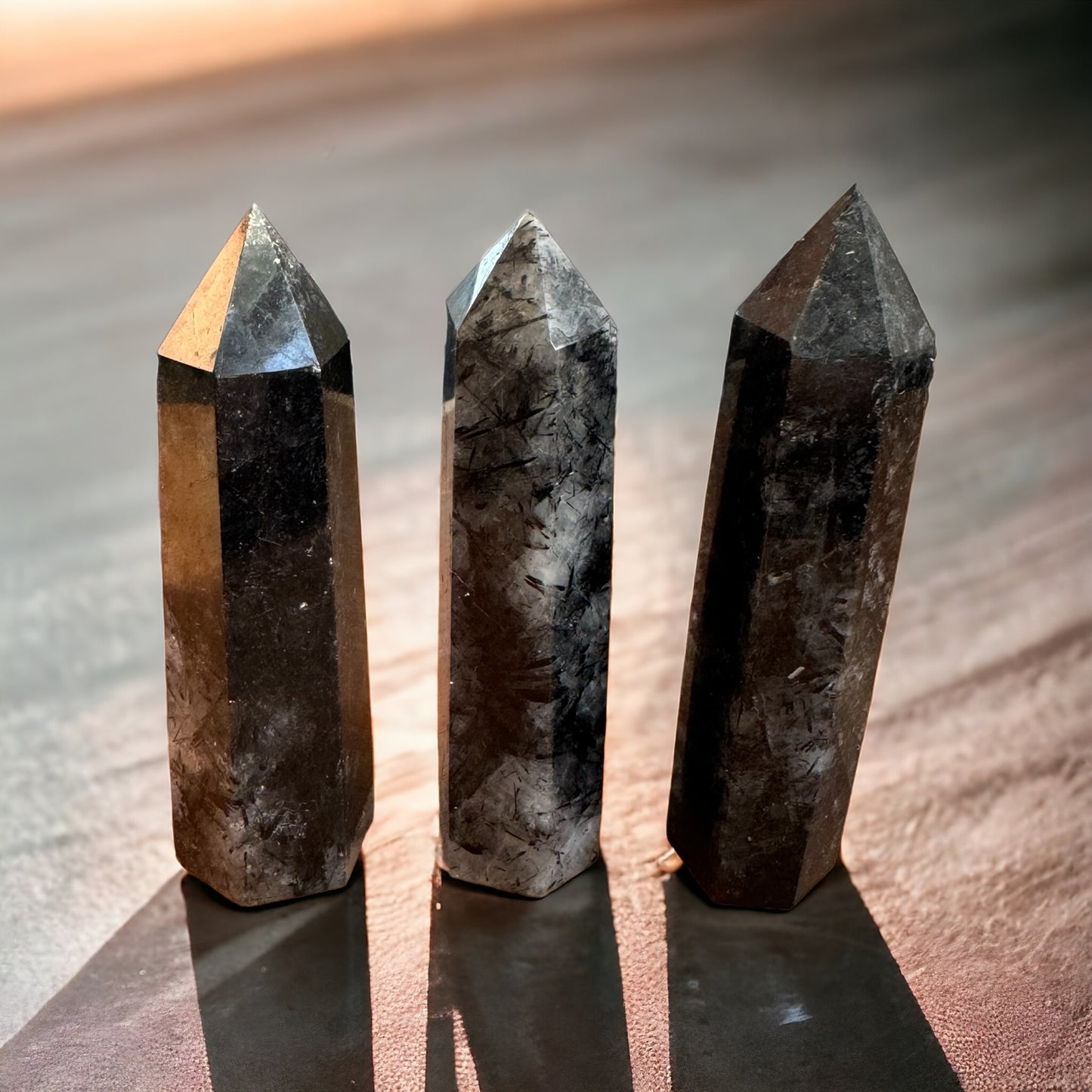 Black Tourmaline Point