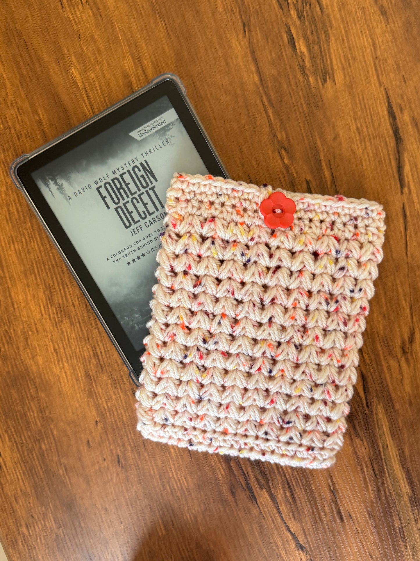 Kindle Sleeve: Bubblegum