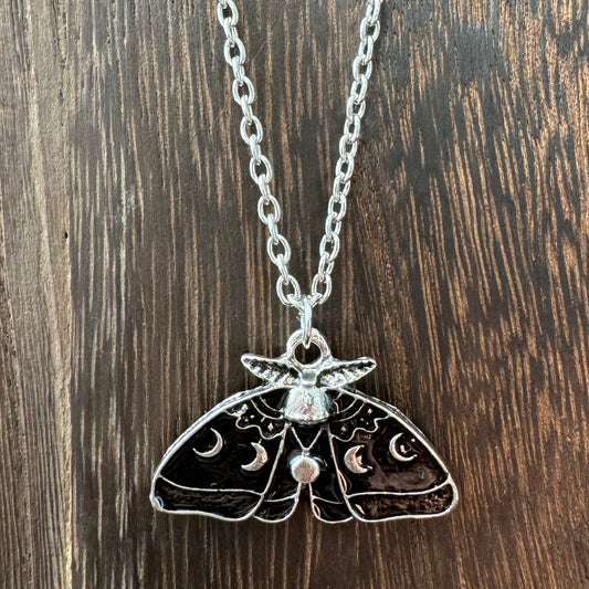 Lunar Moth Necklace