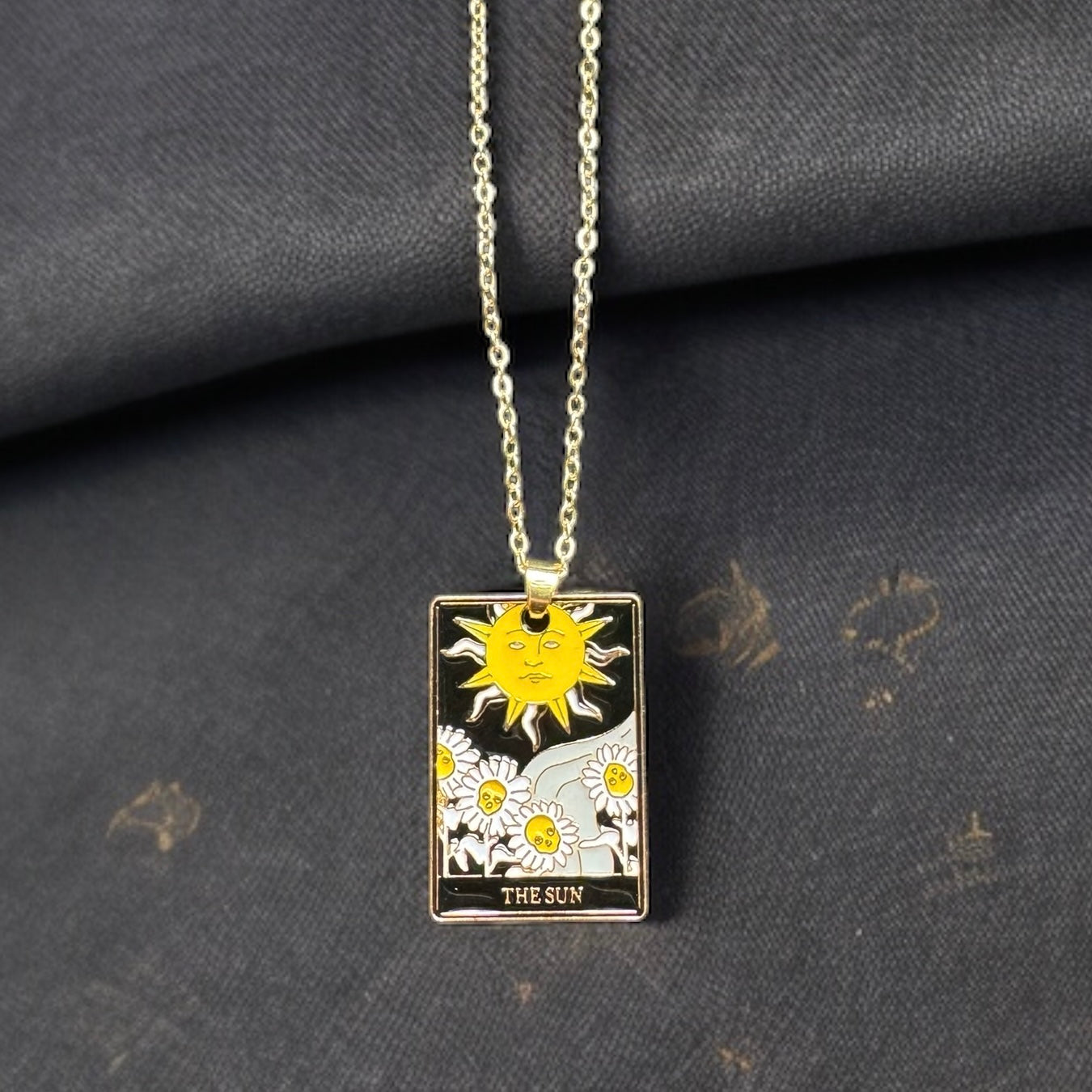 The Sun Tarot Necklace